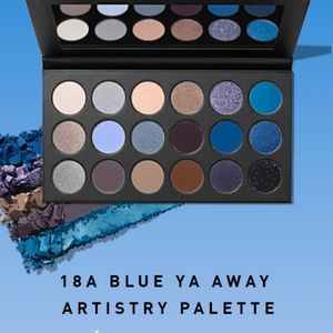Morphe Artistry Palette Blue ya Away NWT